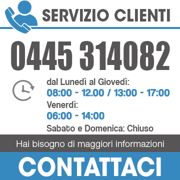 Contatta subito il nostro servizio clienti!